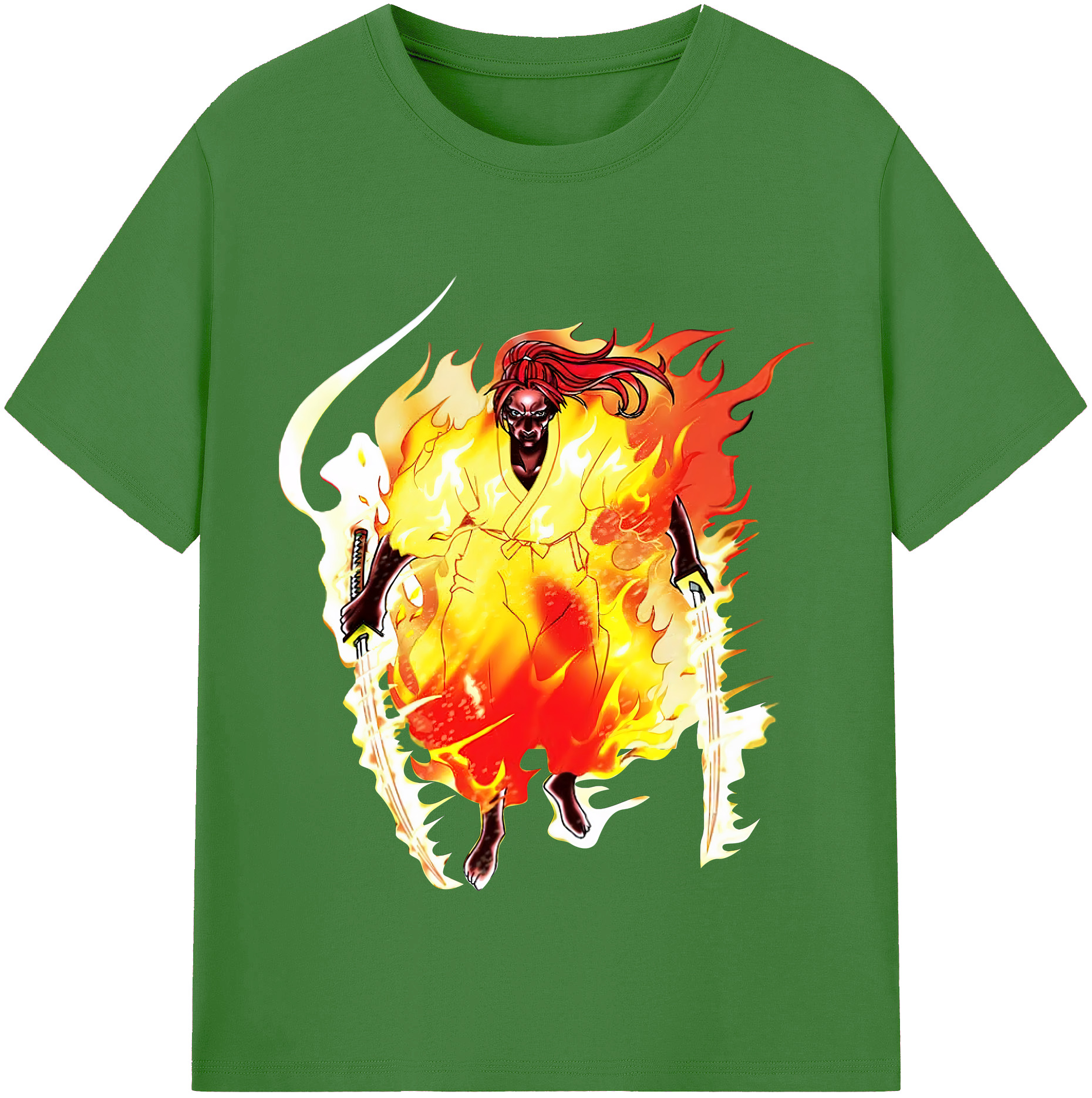 （画像用） 遊☆戯☆王 Yu-Gi-Oh! レディースカジュアルプリントTシャツ（綿100％）